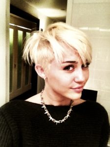 Miley Cyrus Goes Blonde and Cuts Hair Super Short