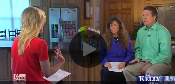 ‘The Kelly File’ Preview of Interview with Michelle and Jim Bob Duggar