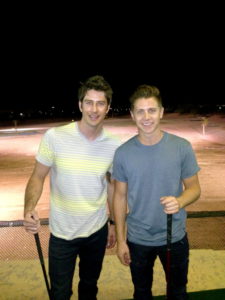 Arie Luyendyk Jr. and Jef Holm Hang Out Post Split