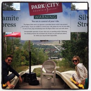 Emily Maynard Goes Down the Slide in New Picture